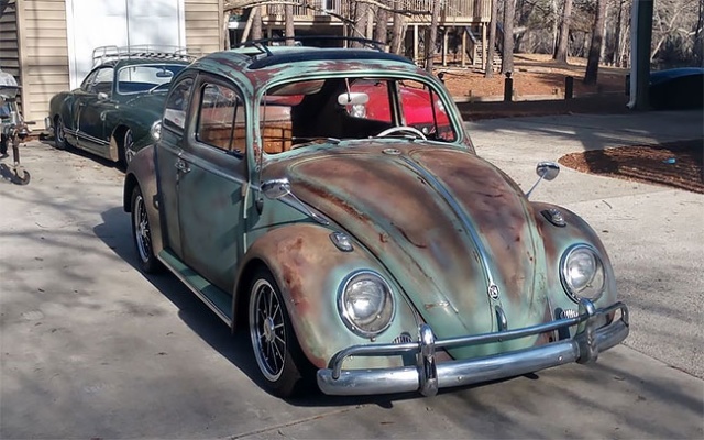 Volkswagen Beetle Rat Rods With Patina Look (20 pics)