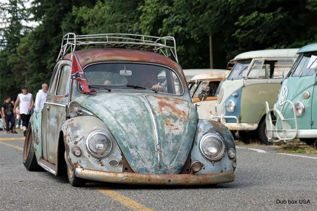 Volkswagen Beetle Rat Rods With Patina Look (20 pics)