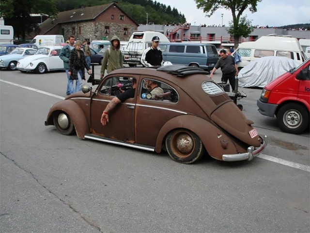 Volkswagen Beetle Rat Rods With Patina Look (20 pics)