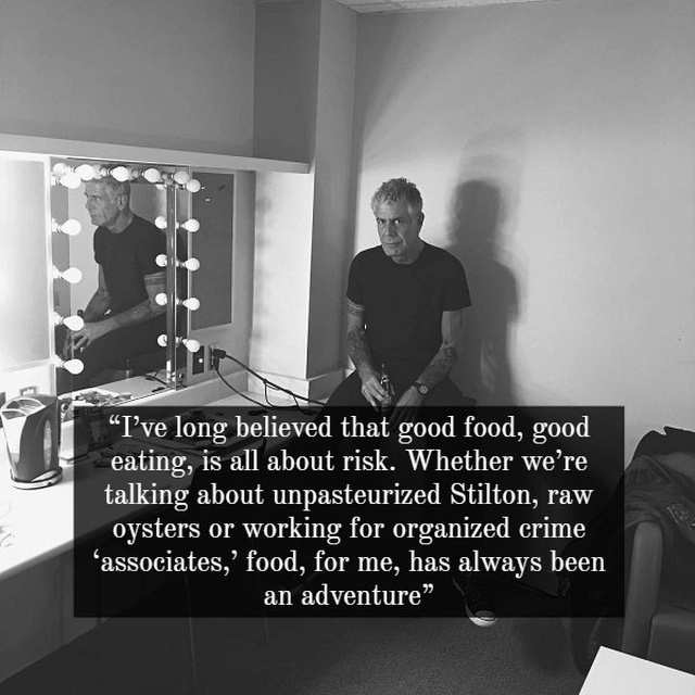 Anthony Bourdain’s Words On The World Of Food (19 pics)