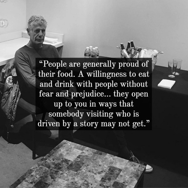Anthony Bourdain’s Words On The World Of Food (19 pics)