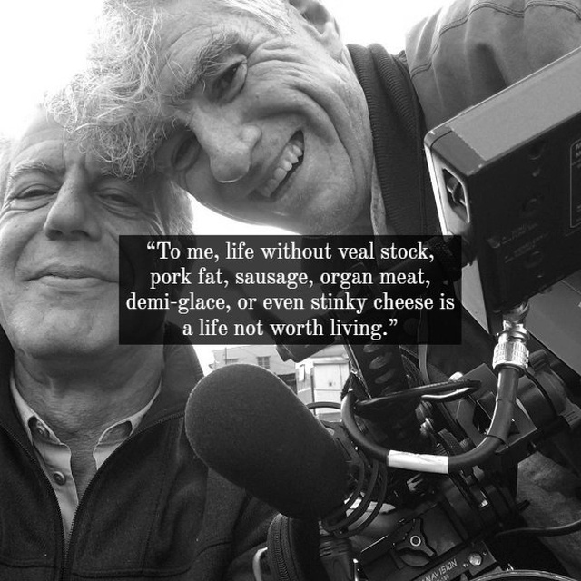 Anthony Bourdain’s Words On The World Of Food (19 pics)