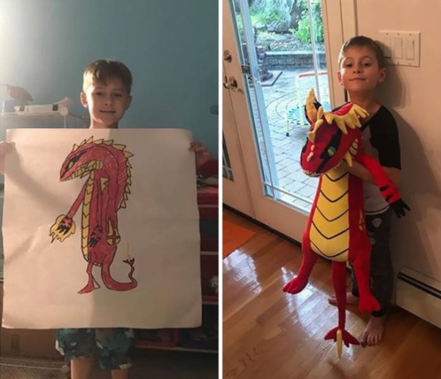 Children’s Drawings Can Now Be Turned Into Real Plush Toys (30 pics)
