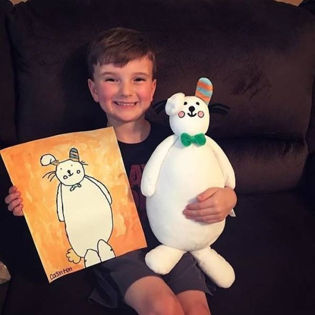 Children’s Drawings Can Now Be Turned Into Real Plush Toys (30 pics)