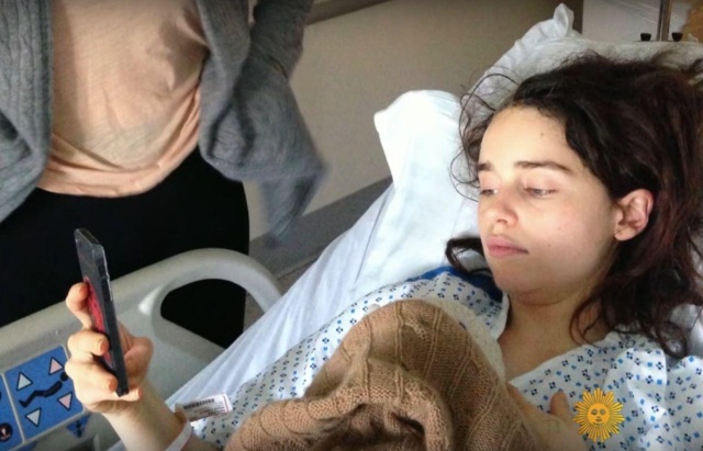 Emilia Clarke Shares Photos From Hospital Treatment During Brain Aneurysm Ordeal (4 pics)