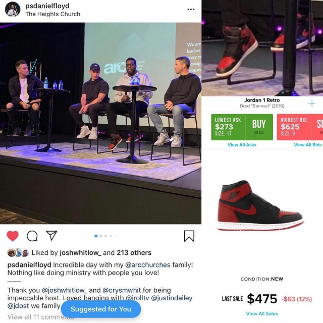 Celebrity Pastors Have Very Expensive Sneakers (10 pics)