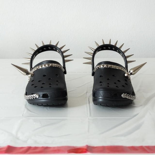 Gothic Crocs That Cost $250 (7 pics)