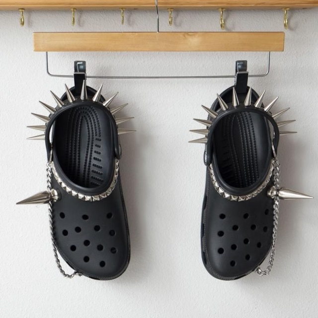 Gothic Crocs That Cost $250 (7 pics)