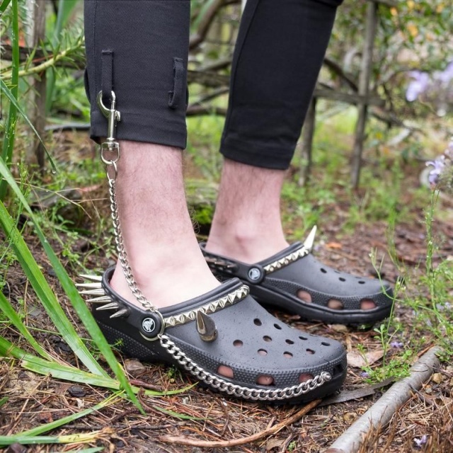 Gothic Crocs That Cost $250 (7 pics)