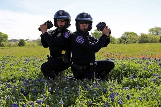 Texas Police In A New Bluebonnet Challenge (28 pics)