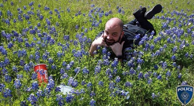 Texas Police In A New Bluebonnet Challenge (28 pics)