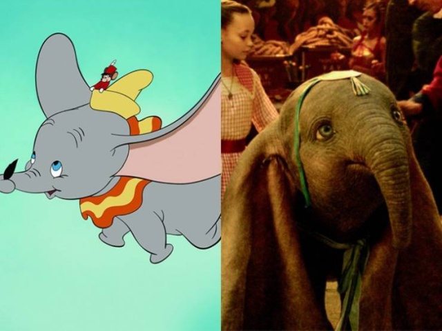 Disney Live Action Movie Characters Vs. Their Animated Prototypes (51 pics)