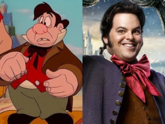 Disney Live Action Movie Characters Vs. Their Animated Prototypes (51 pics)