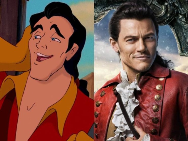 Disney Live Action Movie Characters Vs. Their Animated Prototypes (51 pics)