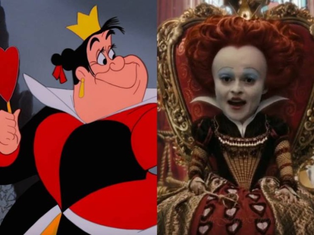 Disney Live Action Movie Characters Vs. Their Animated Prototypes (51 pics)