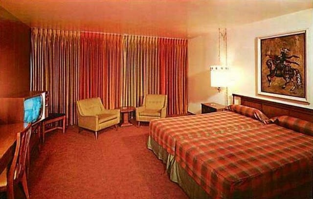 Bedroom Interior Of The 1950s and '60s American Hotels (30 pics)