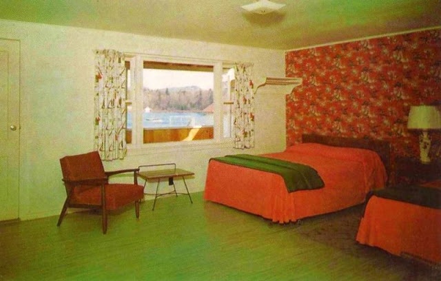 Bedroom Interior Of The 1950s and '60s American Hotels (30 pics)