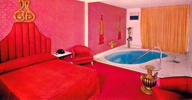 Bedroom Interior Of The 1950s and '60s American Hotels (30 pics)