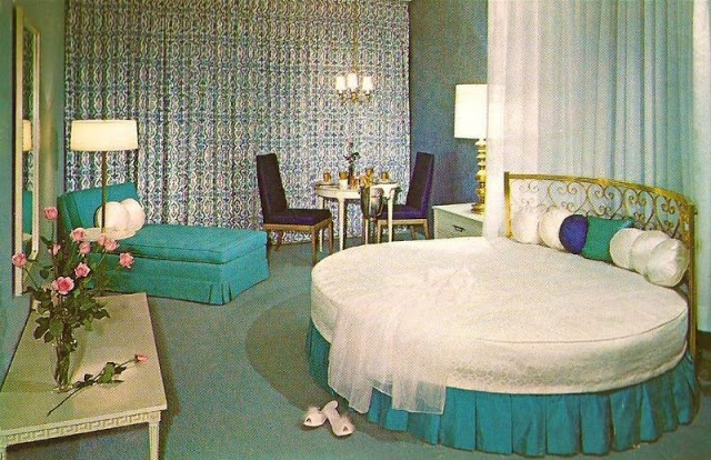 Bedroom Interior Of The 1950s and '60s American Hotels (30 pics)