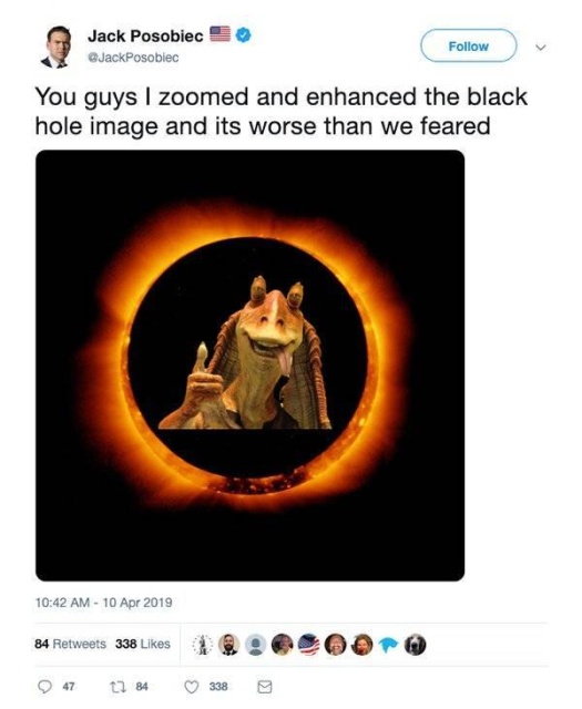 The First Ever Black Hole Image Memes (47 pics)