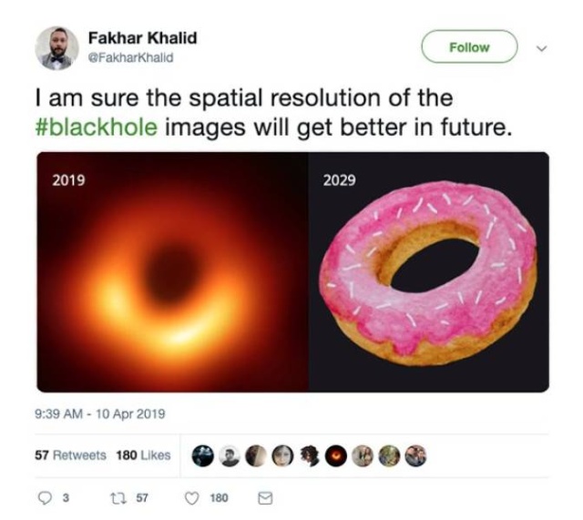 The First Ever Black Hole Image Memes (47 pics)