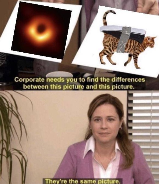 The First Ever Black Hole Image Memes (47 pics)