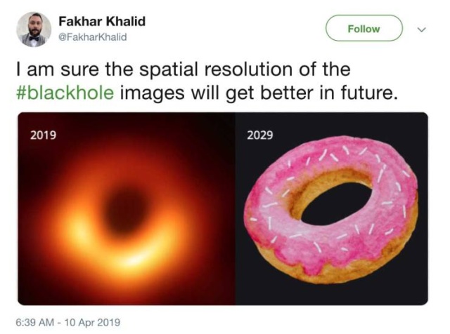 The First Ever Black Hole Image Memes (47 pics)