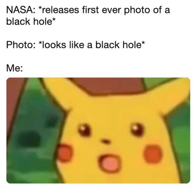 The First Ever Black Hole Image Memes (47 pics)