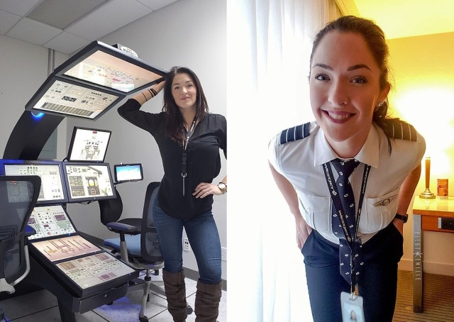 This Female Pilot Is A New Instagram Celebrity (10 pics)