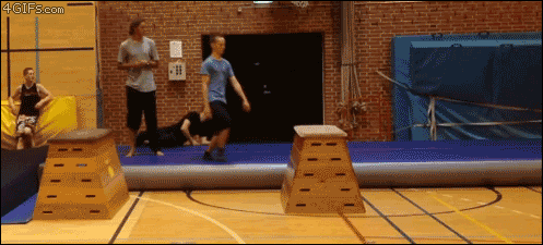 Gymnast Fails (16 gifs)
