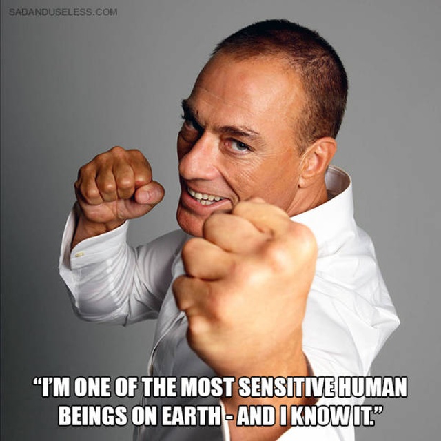 Jean Claude Van Damme Quotes That Don't Seem To Be Real (15 pics)