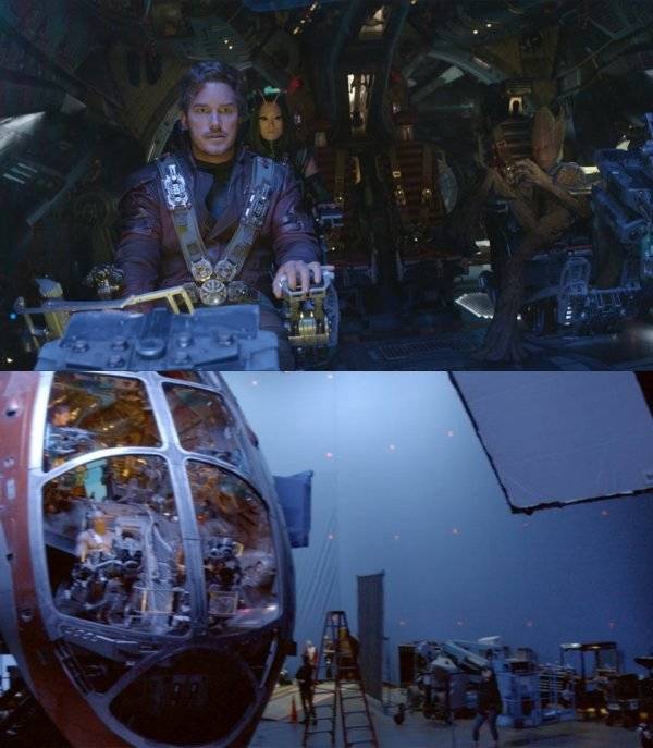 How “Infinity War” Looks Without All The Visual Effects (18 pics)