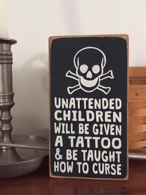 Funny “Unattended Children” Warning Signs (19 pics)