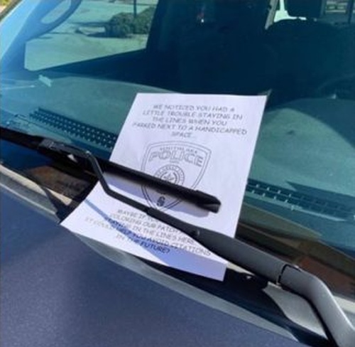 Sometimes Police Officers Have A Great Sense Of Humor (3 pics)