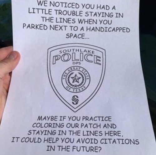 Sometimes Police Officers Have A Great Sense Of Humor (3 pics)