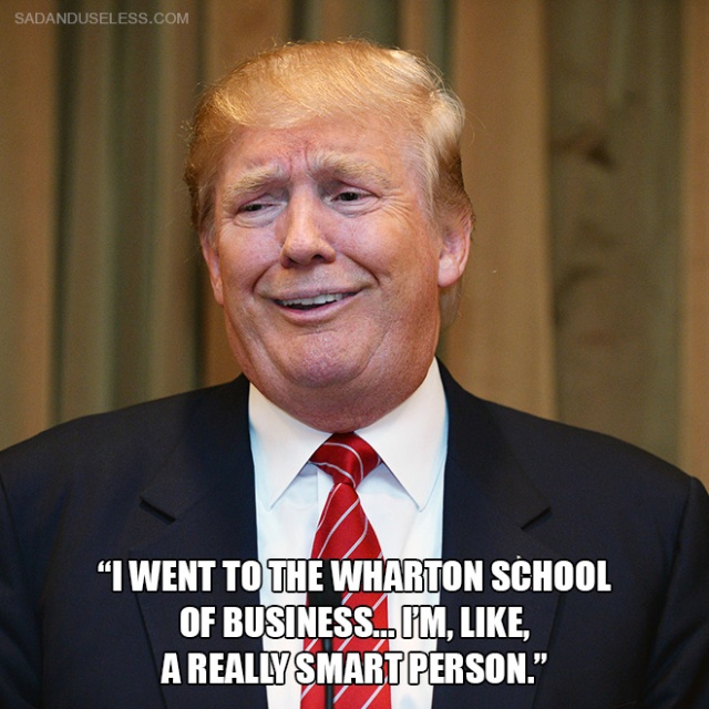 pictures of donald trump with funny words for kids