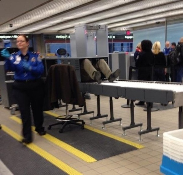 Strange Things At The Airports And Planes (25 pics)