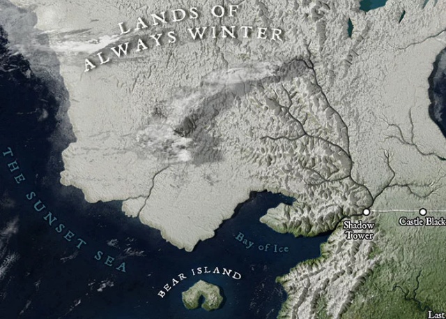 Map Of Westeros That Looks Like A Location On Google Maps (5 pics)