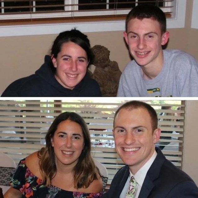 Couples Compare Their Current Photos To Their High School Photos (22 pics)