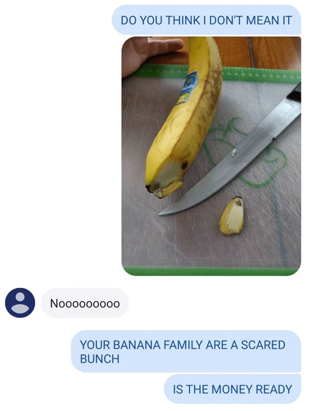 Kidnapping Friend’s Banana Family (10 pics)