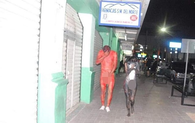 Mexican Drug Cartel Paints Seven People In The Colors Of Marvel’s Avengers (5 pics)