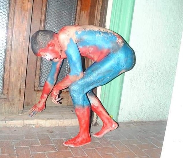 Mexican Drug Cartel Paints Seven People In The Colors Of Marvel’s Avengers (5 pics)