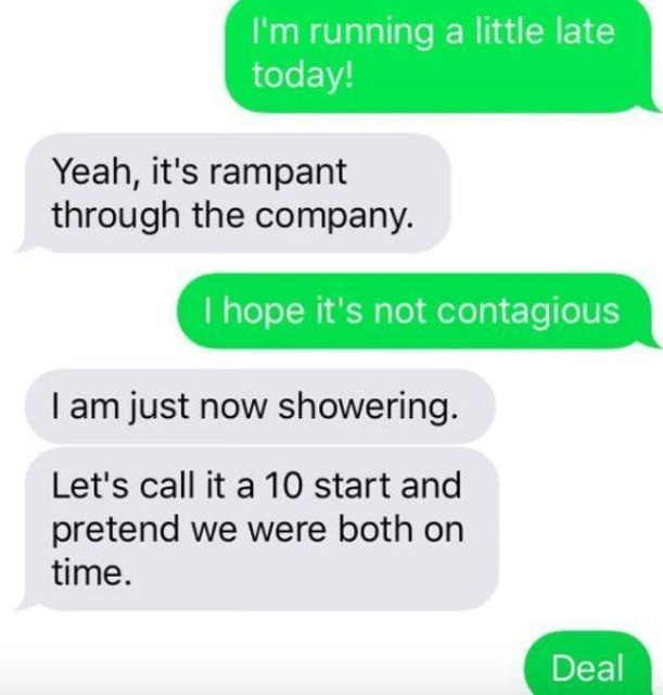 Awkward Boss Texts (29 pics)