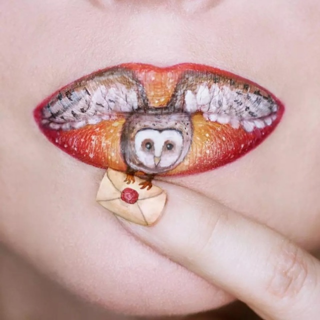Lips As A Canvas To Create Pop Culture-Inspired Art (25 pics)