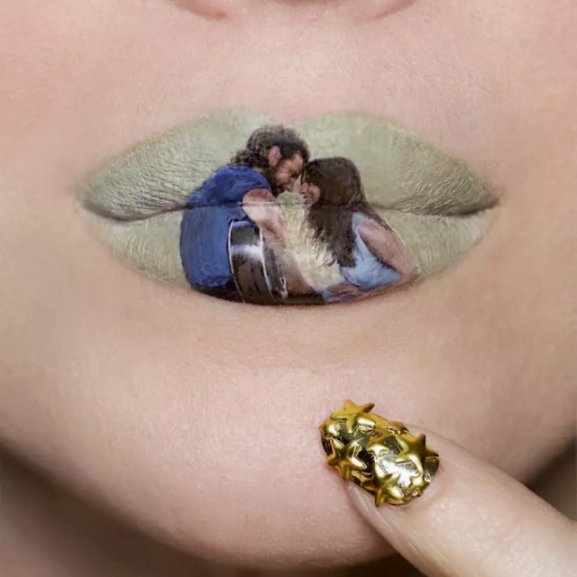 Lips As A Canvas To Create Pop Culture-Inspired Art (25 pics)