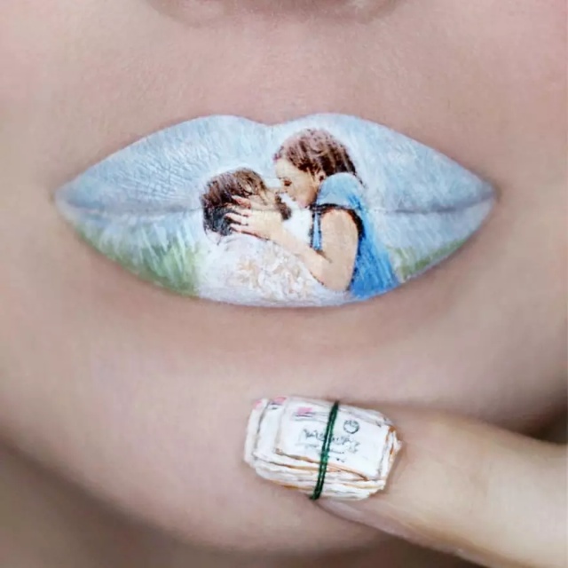 Lips As A Canvas To Create Pop Culture-Inspired Art (25 pics)