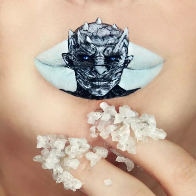 Lips As A Canvas To Create Pop Culture-Inspired Art (25 pics)