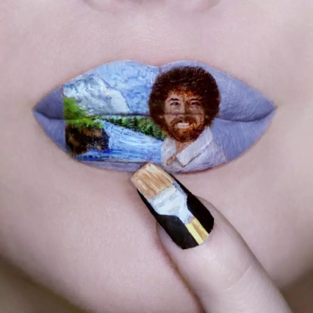 Lips As A Canvas To Create Pop Culture-Inspired Art (25 pics)