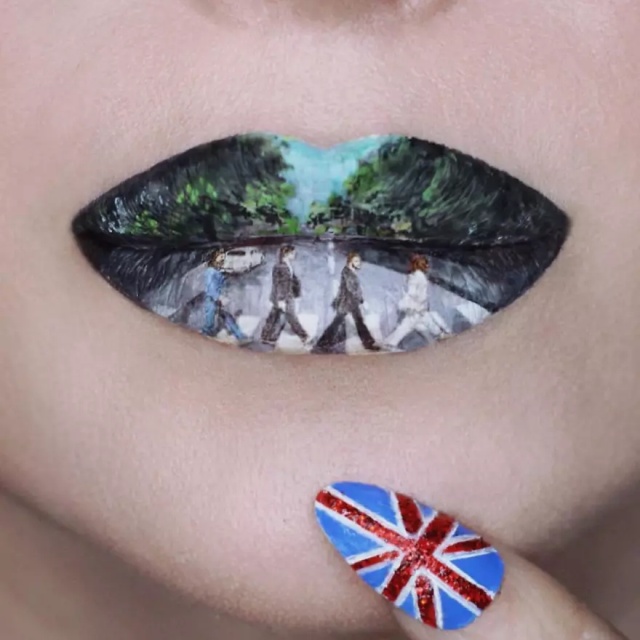 Lips As A Canvas To Create Pop Culture-Inspired Art (25 pics)