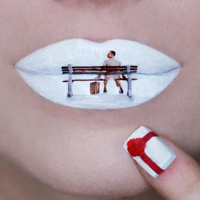 Lips As A Canvas To Create Pop Culture-Inspired Art (25 pics)